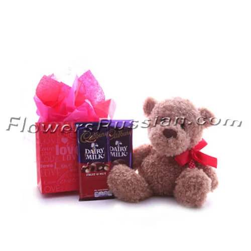 Sweet Bear, Flower Delivery to Russia, FlowersRussian