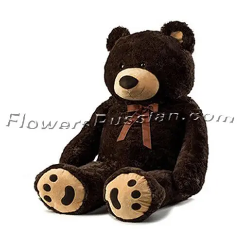 Cute Jumbo Plush Bear, Flower Delivery to Russia, FlowersRussian