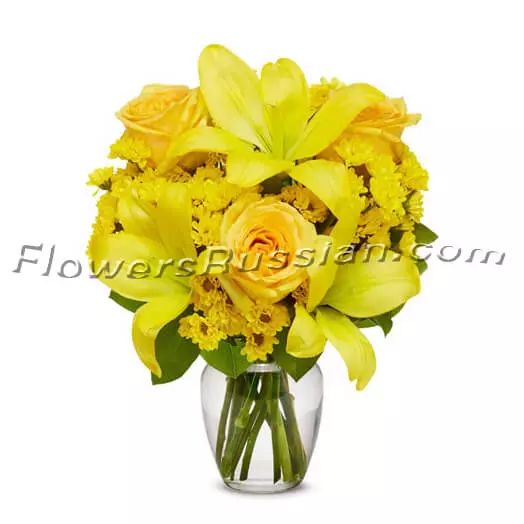 Good Morning Sunshine, Flower Delivery to Russia, FlowersRussian