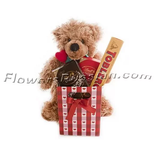 Same Day Teddy Bear Delivery to Russia • FlowersRussian 5 • FlowersRussian