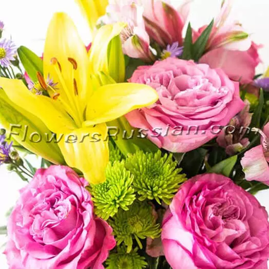 Vibrant Beauty Bouquet, Flower Delivery to Russia, FlowersRussian