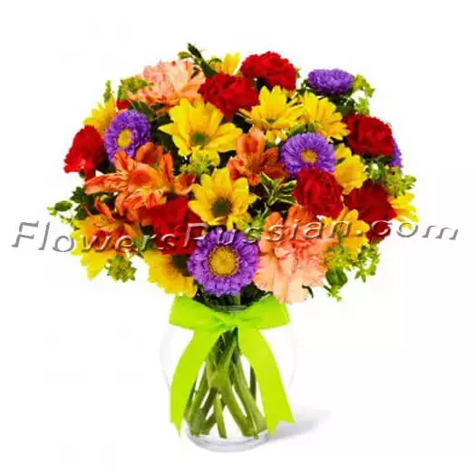 The Light & Lovely Bouquet, Flower Delivery to Russia, FlowersRussian