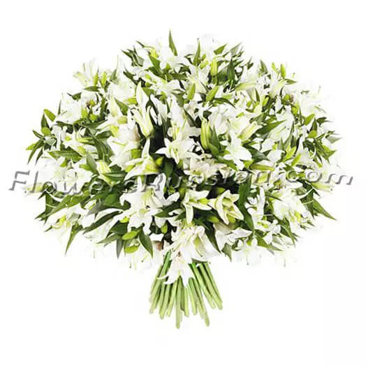 Bouquet 35 White Lilies