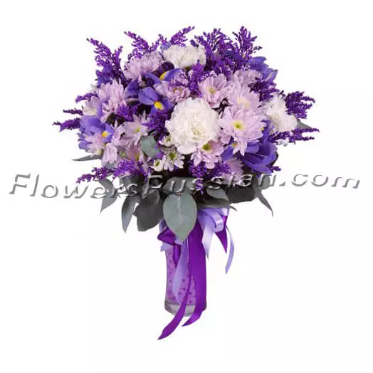 Iris Flowers: Iris Flower Bouquets & Arrangements Delivery • FlowersRussian 3 • FlowersRussian
