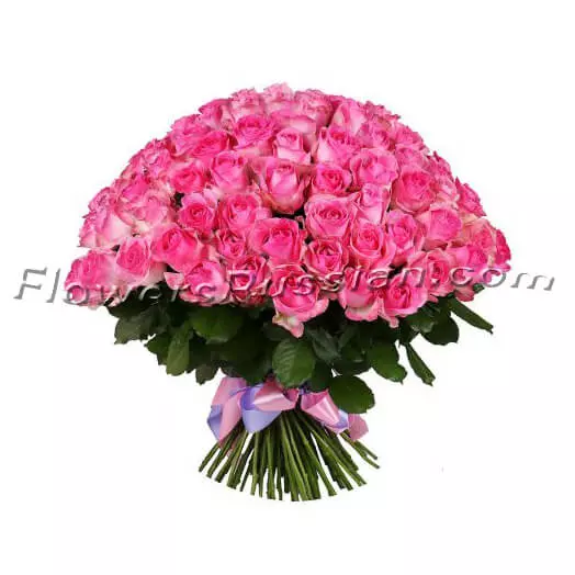 Bouquet 101 Pink Rose