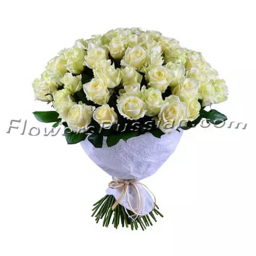 Bouquet 101 White Roses