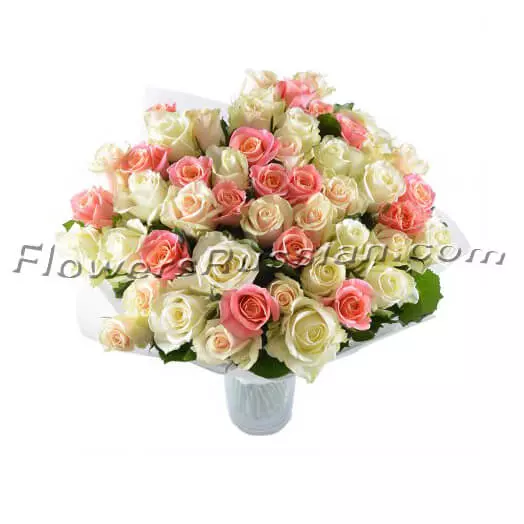 Bouquet The Tender Compliment 51 Roses