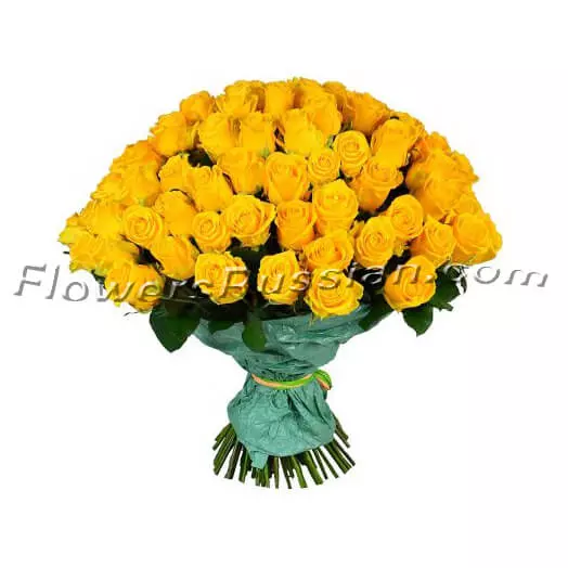 Bouquet 101 Yellow Roses