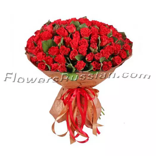 Bouquet 101 Red Roses El-Toro to USA