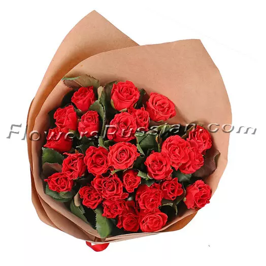 25 Red Roses to USA