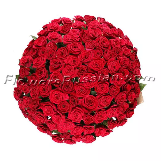 Bouquet Seduction (101 roses) to USA