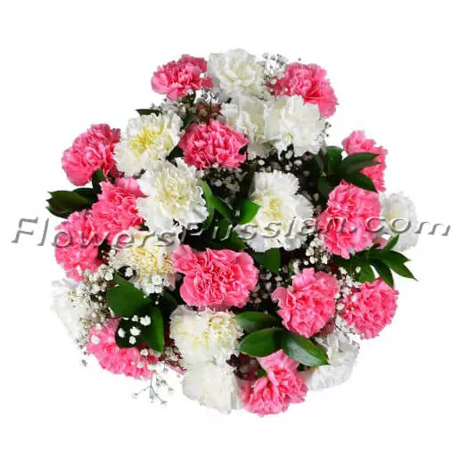 Bouquet With Carnations to USA