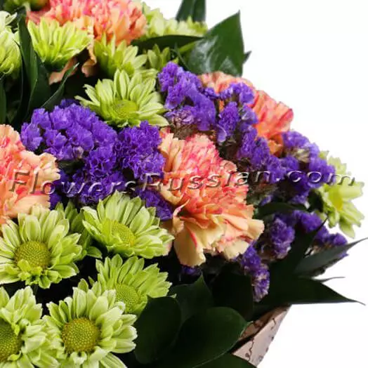 Bouquet Mix In Multicolored Tones to USA